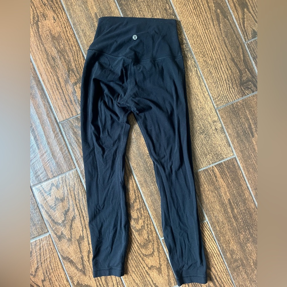 Black Lululemon align leggings Size:2 25 inch inseam